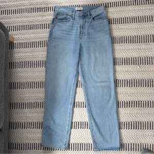Madewell Baggy Straight Jeans